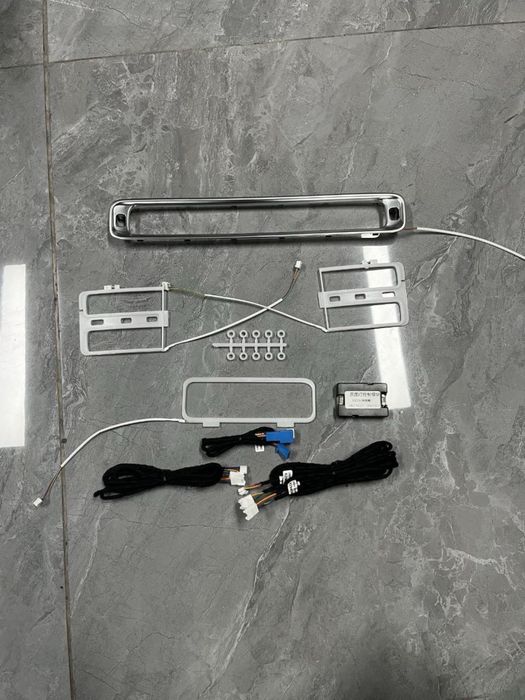 Подсветка дефлекторов Mercedes S-Class W223 ambient light