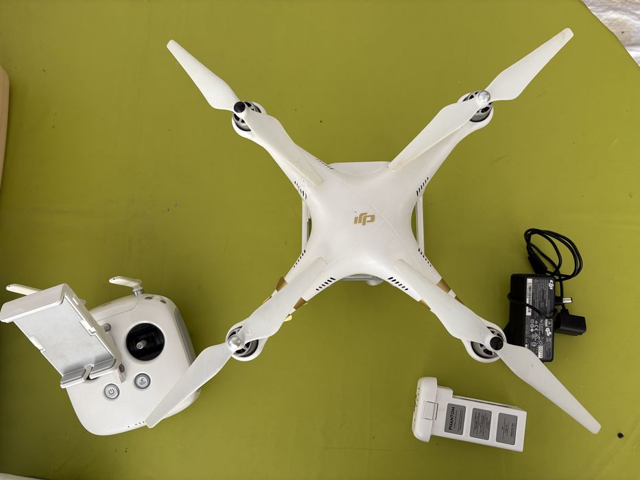 Drone DJI Phantom 3 4K Filmagem Fotografia Pesca Carga