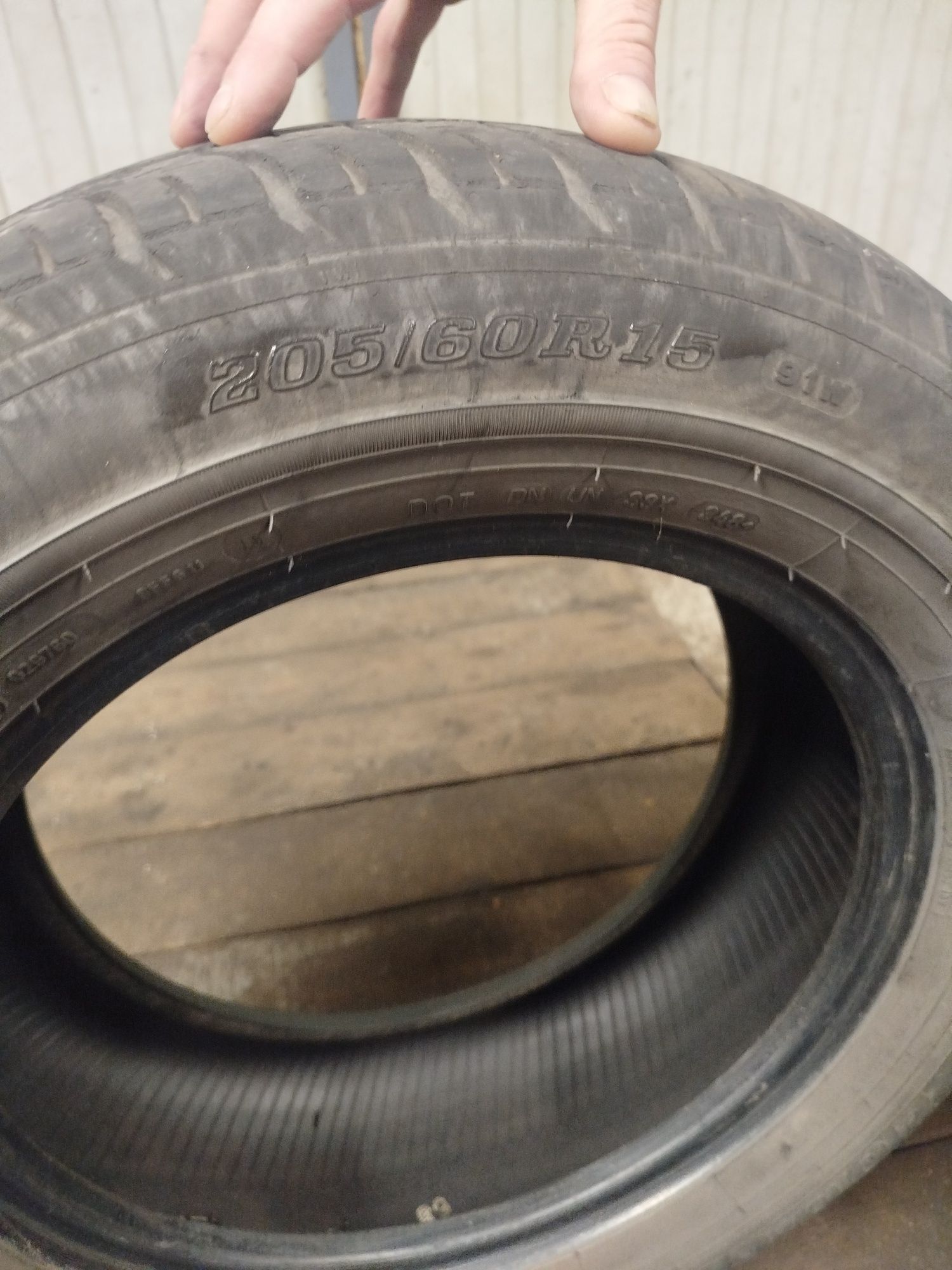 шини літо DUNLOP 205/60R15 б/у.
.