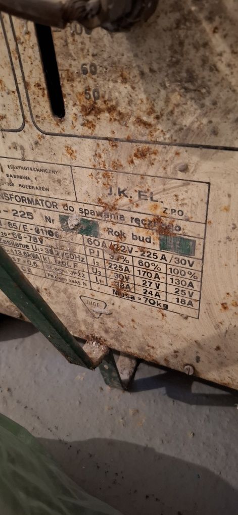 Spawarka transformatorowa JK EL TS 225