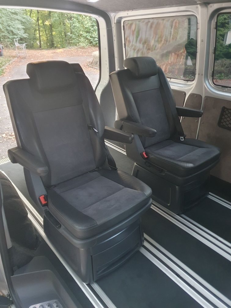 Vw transporter multivan t6 t5 highline lift skóra alcantara