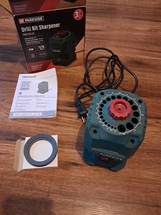 Ostrzalka do wiertel 95w Parkside jak nowa