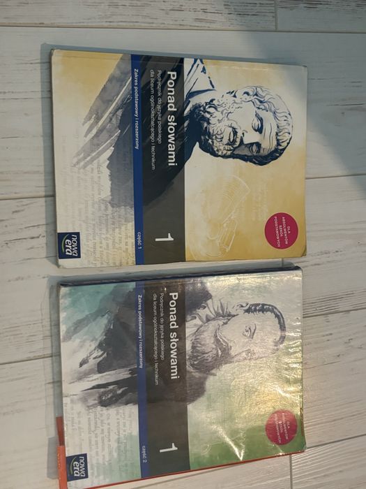 zestaw podręczników ponad słowami 1 cz. 1 i 2