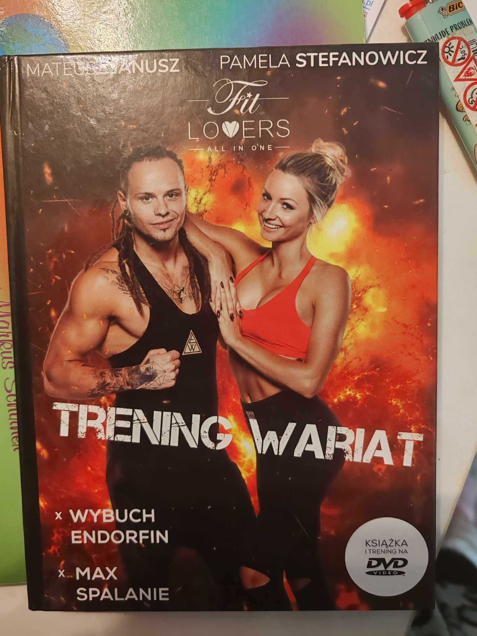 Trening spalający tkankę tłuszczową odchudzający FIT LOVERS płyta DVD