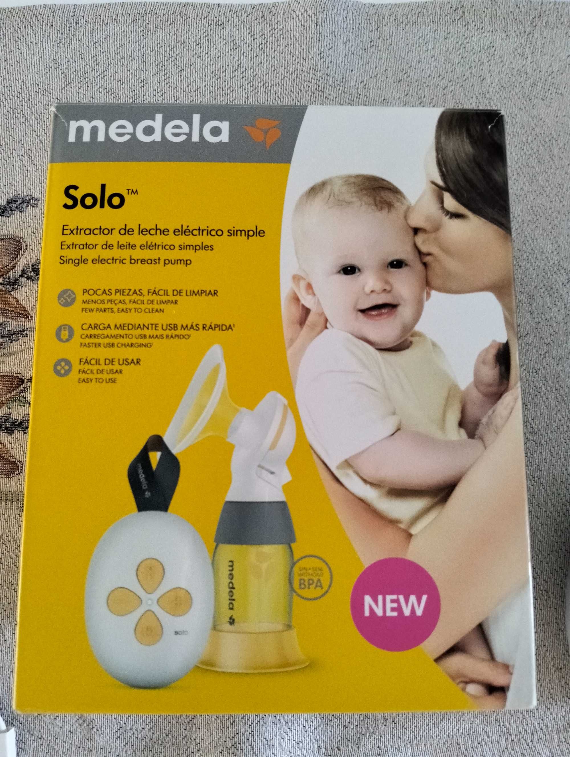 Bomba extratora de leite materno Medela Solo