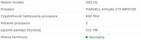 Synology NAS DS215j