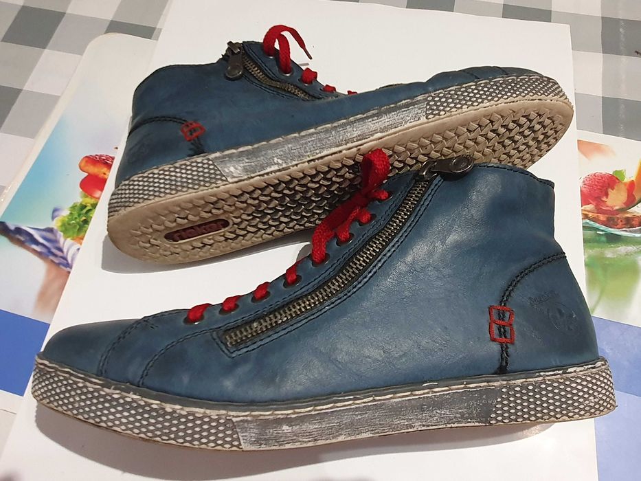 Buty Rieker niebieskie, rozm. 41