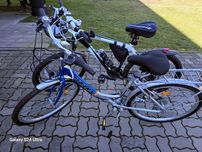 Komplet rowerów aluminiowych damski i męski.