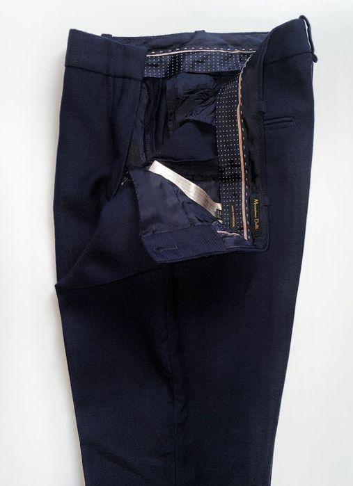 Fato Azul Marinho Massimo Dutti