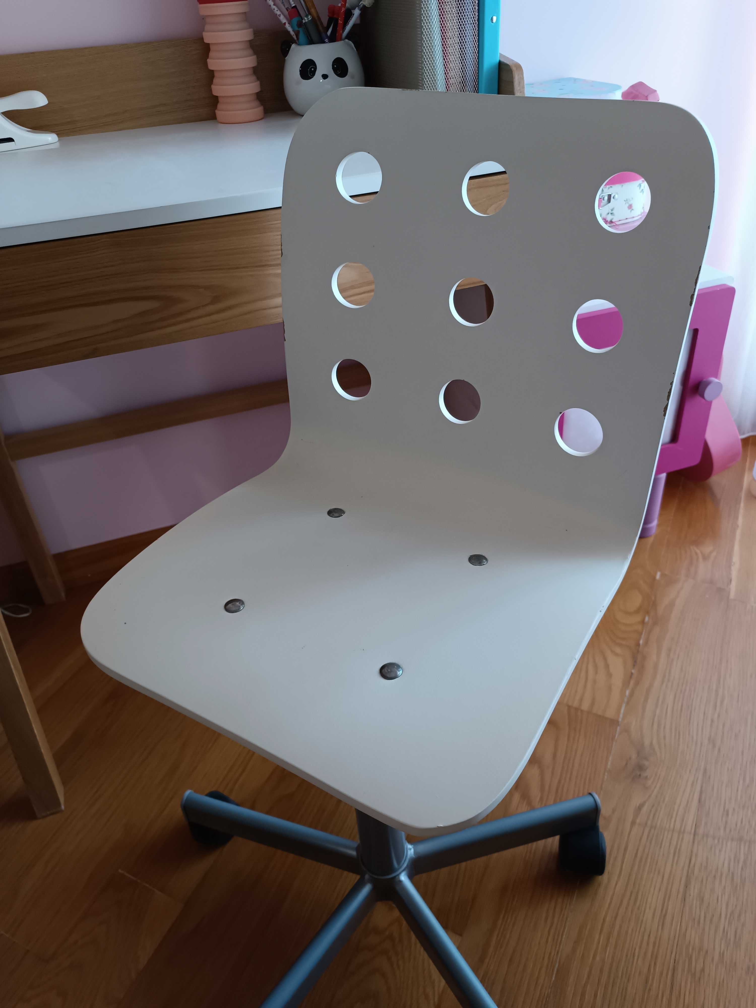 Cadeira para secretaria criança IKEA branca