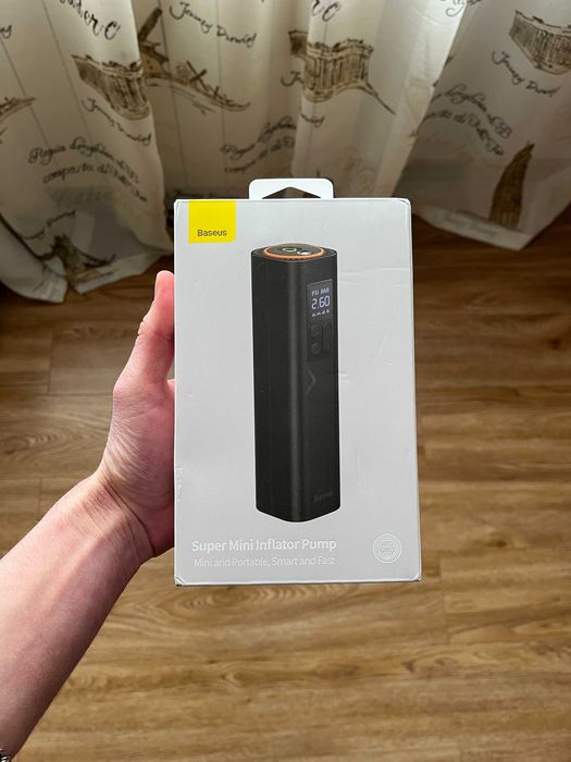 Насос в авто Baseus Super Mini Inflator Pump | Компресор | Автонасос