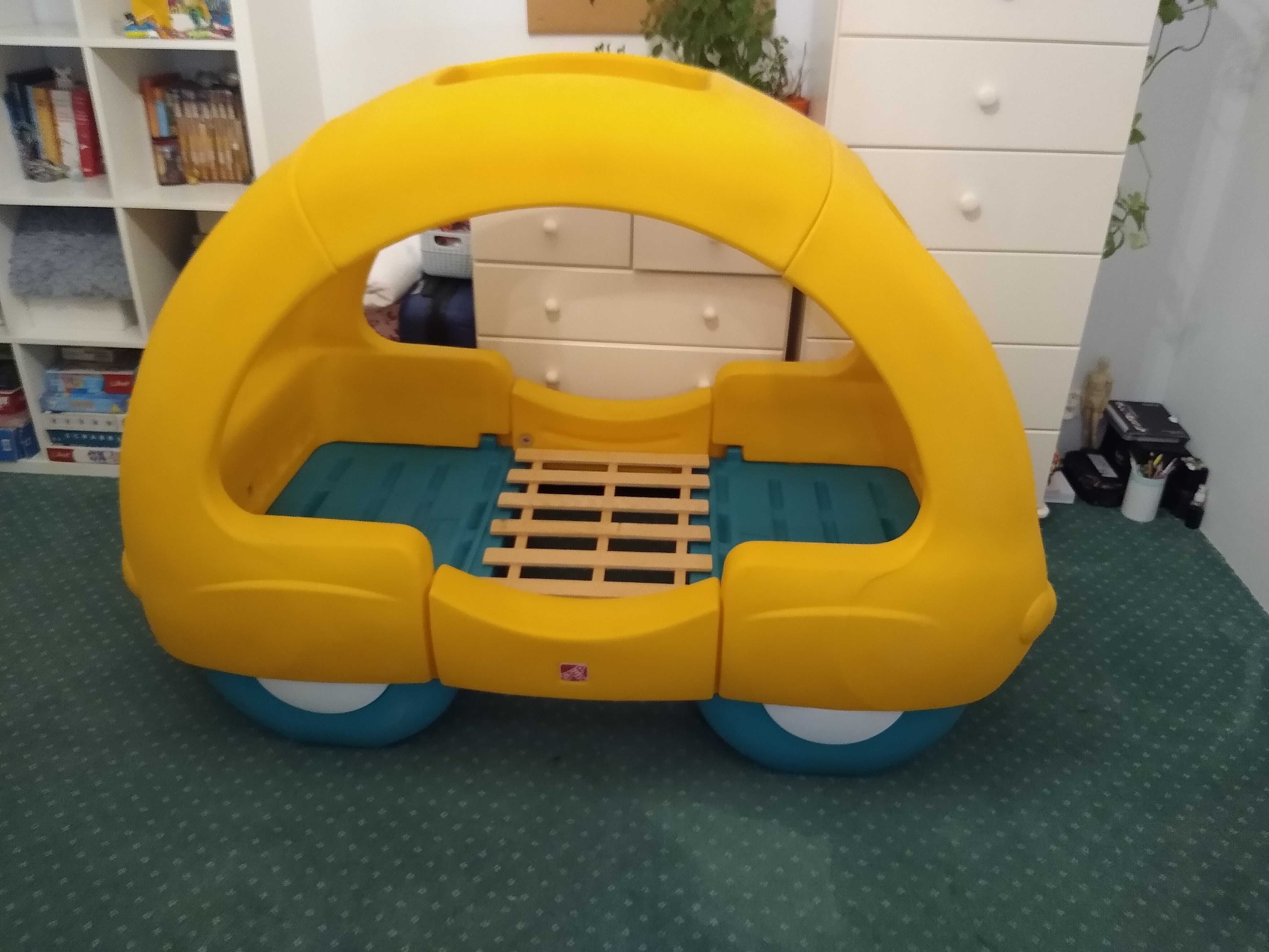 Łóżko łóżeczko dziecięce samochodzik samochód do wspinania Snoozer