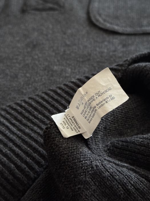 Sweter GAP z domieszka welny zapinany u gory na guziki rozmiar M