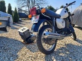 MZ 251 + SILNIK motocykl