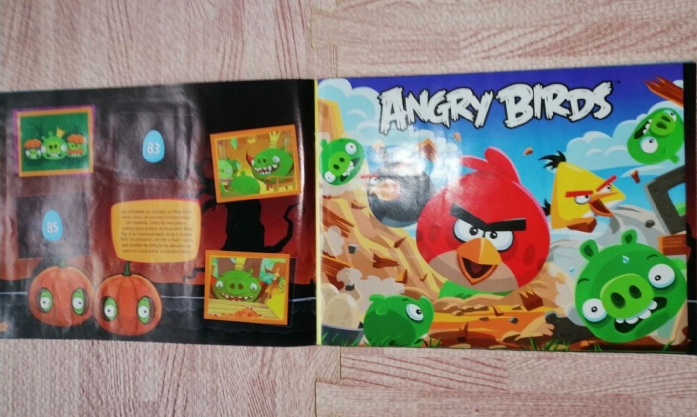 cadernetas cromos/vários preços/Angry Birds/Aviões/Invizimals/Futebol