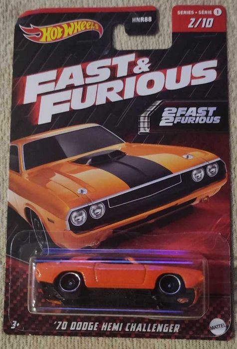 Hot Wheels - '70 Dodge Hemi Challenger Fast & Furious