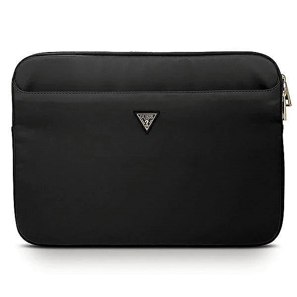 Pokrowiec Guess Nylon Triangle Logo na laptopa 13" - czarny