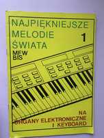 Najpiękniejsze melodie świata na keyboard i organy nuty cz 1