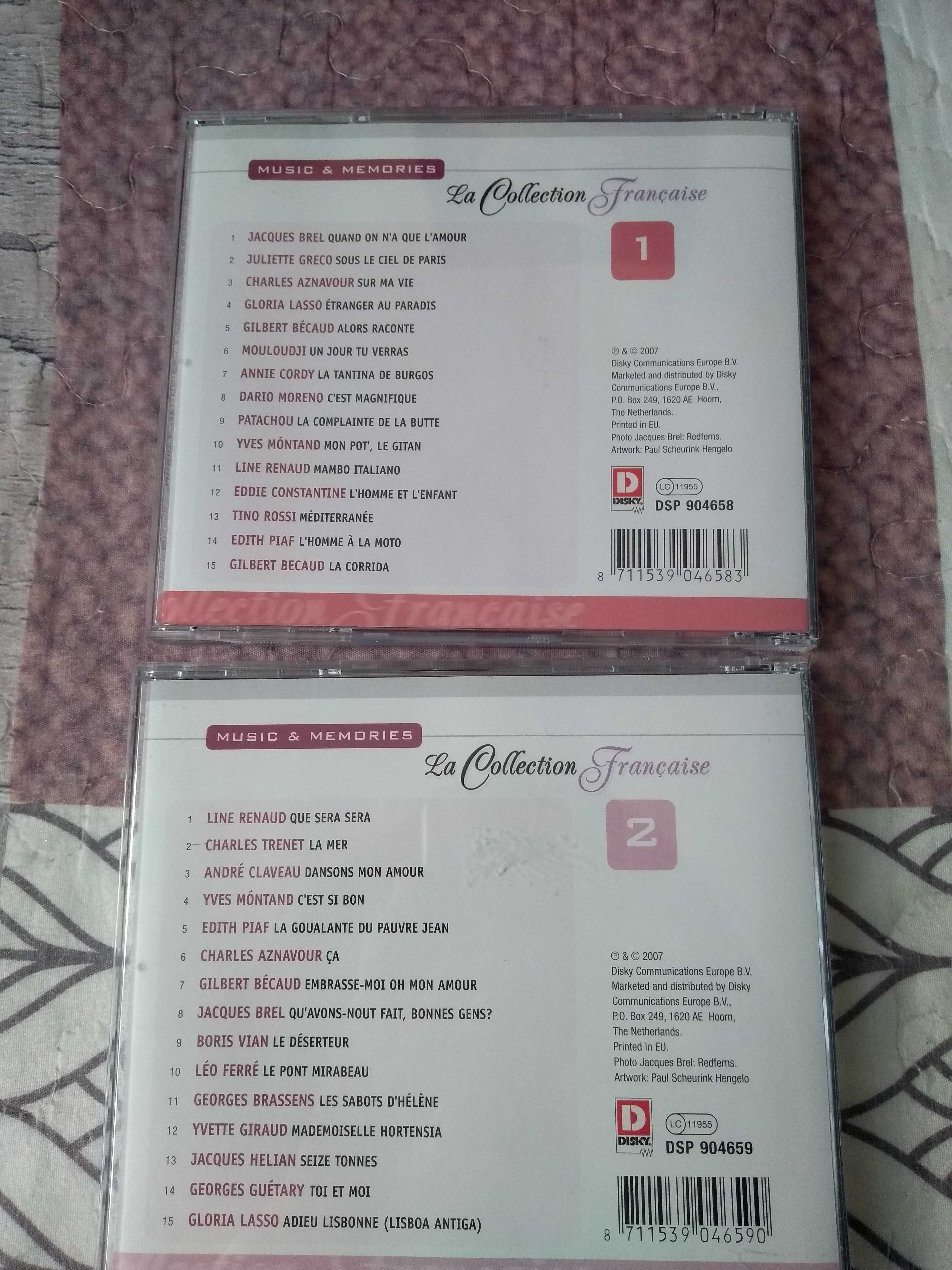 La Collection Francaise składanka piosenki francuskie 6 płyt CD