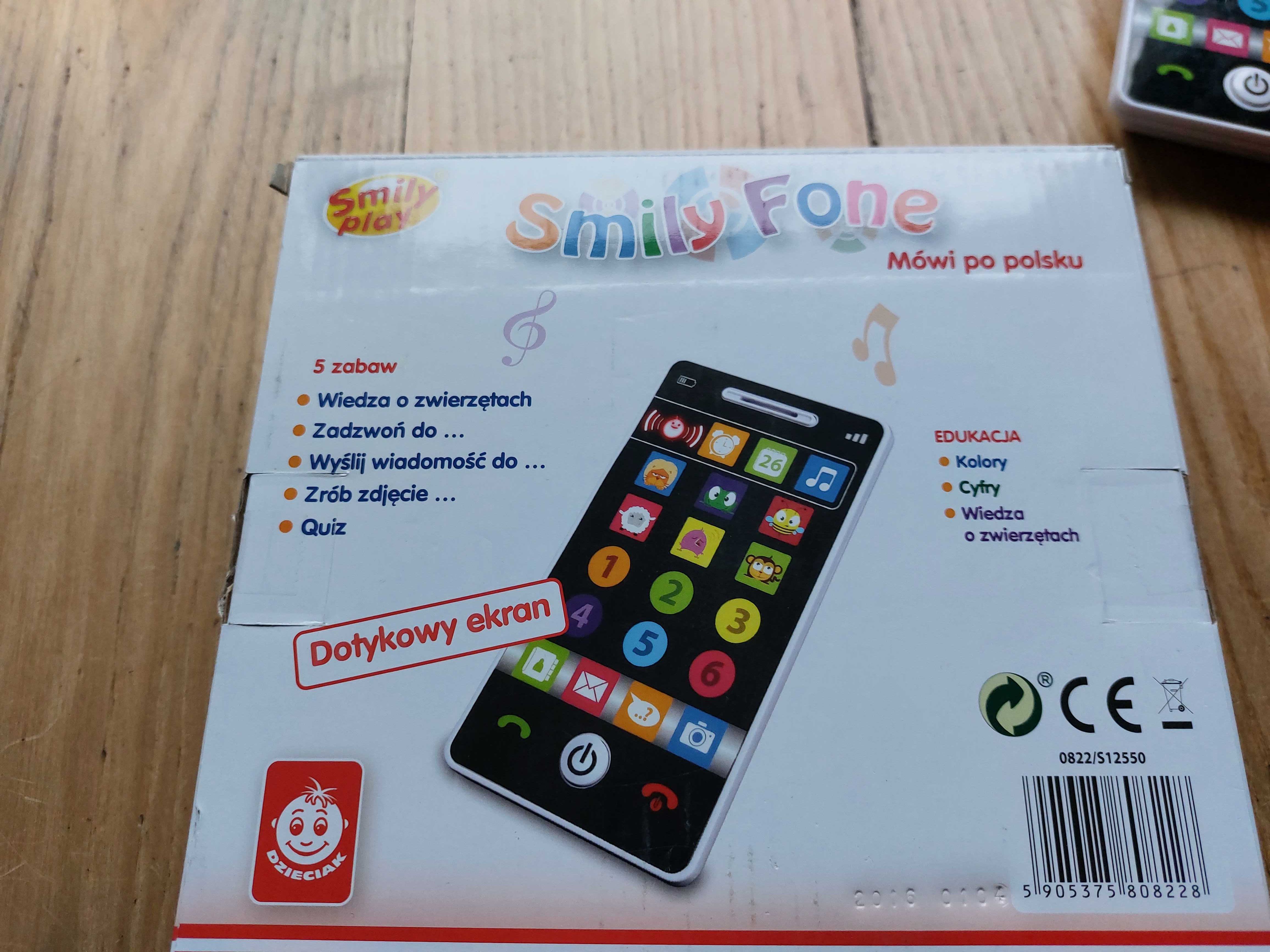 Telefon dla dzieci Smily Play  Komórka dla niemowlaka INTERAKTYWNY