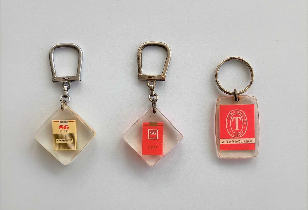 Porta-chaves de marcas de tabaco