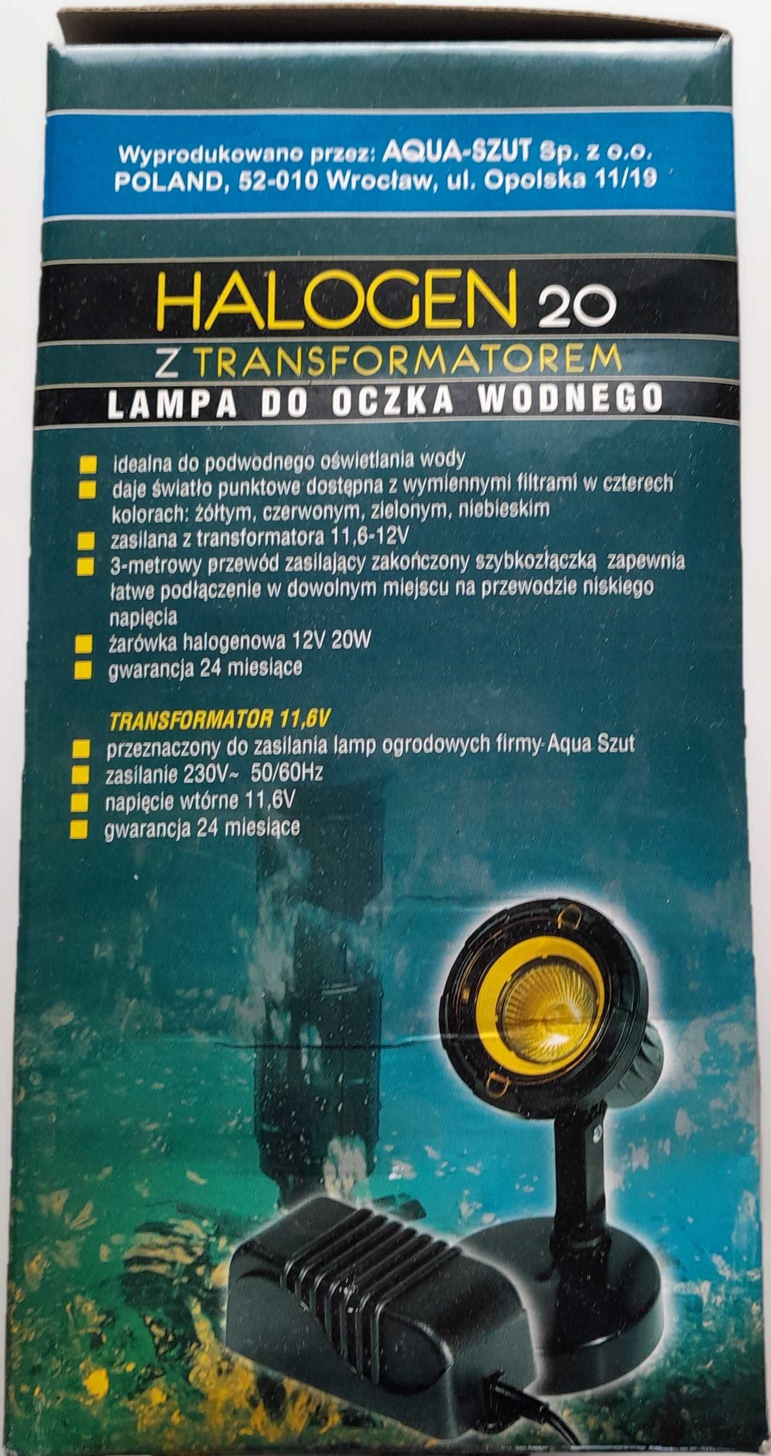Lampa do oczka wodnego z transformatorem 11,6V