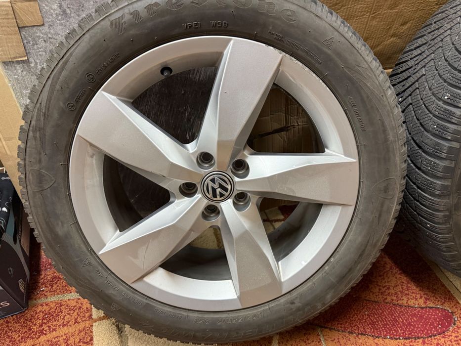 Koła zimowe 5x100 205/55 R17 Firestone 2022r. 7mm