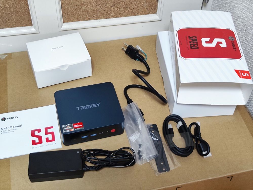 Trigkey S5 MINI PC Ryzen 5 5500U + 32GB RAM
