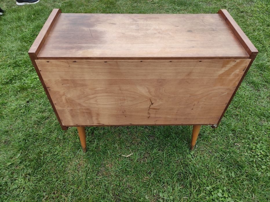 Szafka komoda barek szafka nocna vintage retro PRL DDR art deco