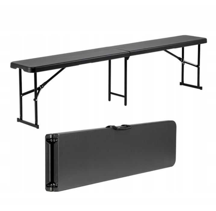 Ławka 180 cm Cateringowa Ogrodowa Składana Przenośna Turystyczna