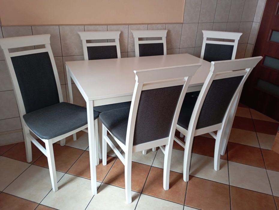 Stół + 6 krzeseł  TANIO