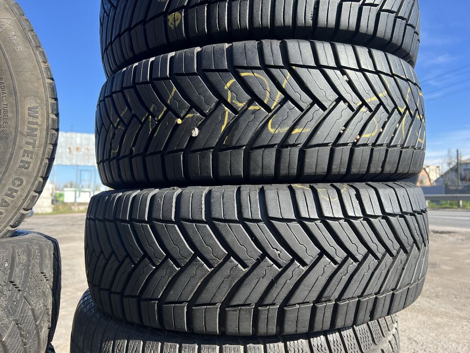 Шини 215/65/16с michelin;23рік‼️;7-8мм‼️;; резина склад R16 цешка