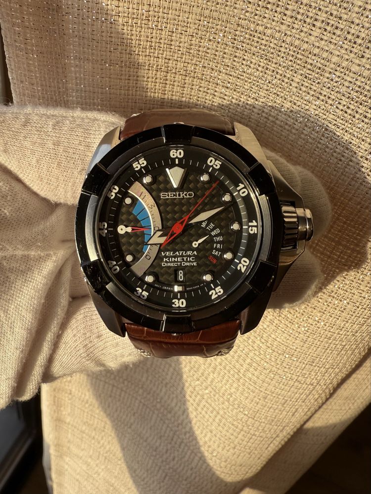 Seiko Velatura Kinetic Direct Drive Carbon