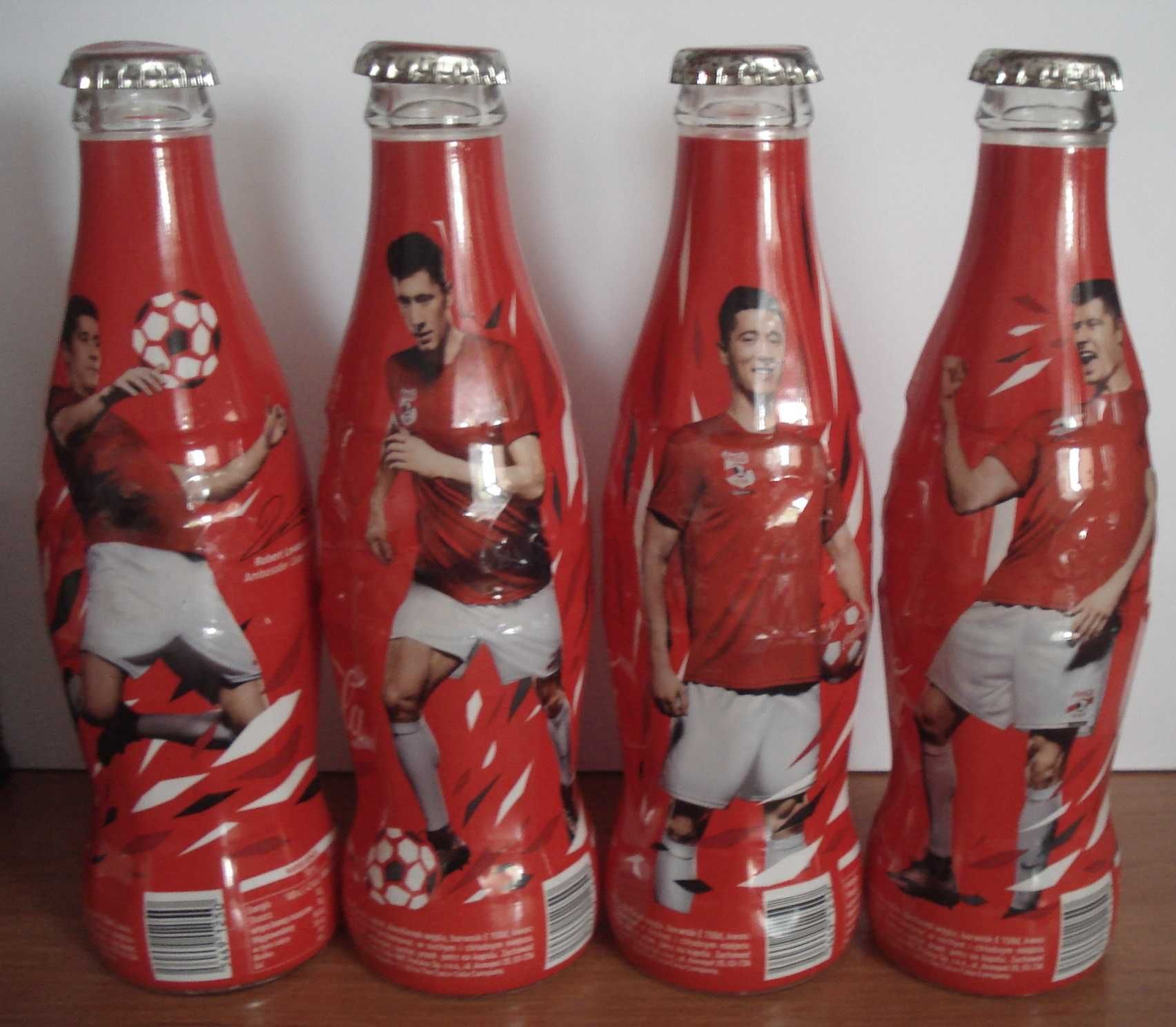 Zestaw butelek Coca Cola Lewandowski