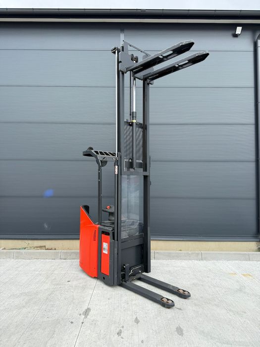 Linde L14SP rydwan wózek paletowy z masztem 3,4m paleciak podest 2017r