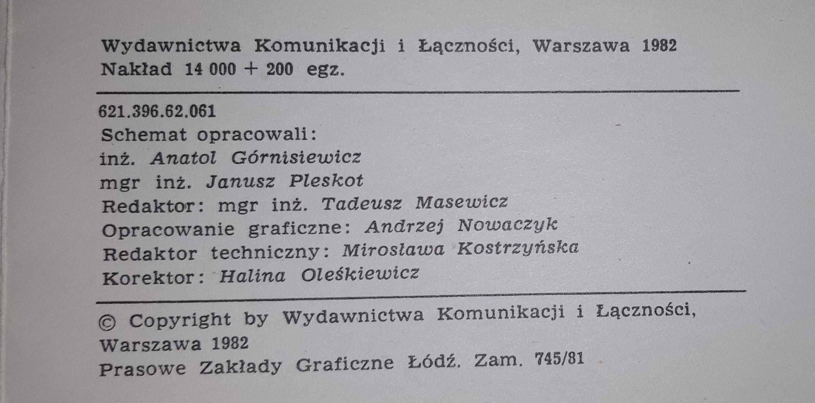 Schemat Fonica G-1100fs "Daniel" Oryginalny.