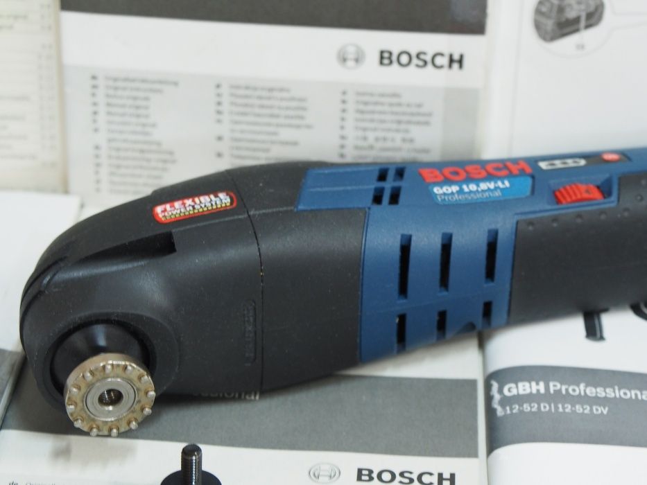 Szlifierka multimaster BOSCH GOP 10,8V-LI wurth bti berner bateria 2ah
