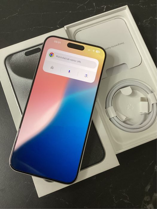 iPhone 15 Pro Max ! 256 GB Biały/White