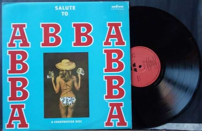 Disco LP em Vinil "Salute to ABBA" (Impecável)