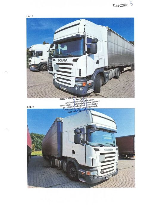 Scania R420  Syndyk sprzeda w trybie konkursu ofert - Ciągnik siodłowy SCANIA R420