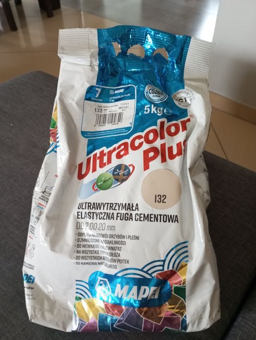 Fuga elastyczna Mapei odcienie brązu i beżu 132 beż 5 kg