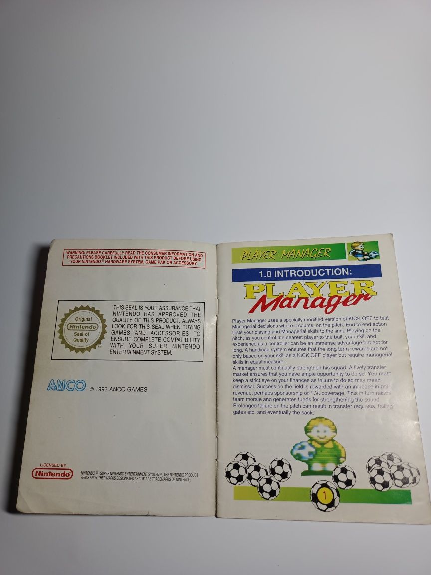 Kevin Keegan's Player Manager Super Nintendo