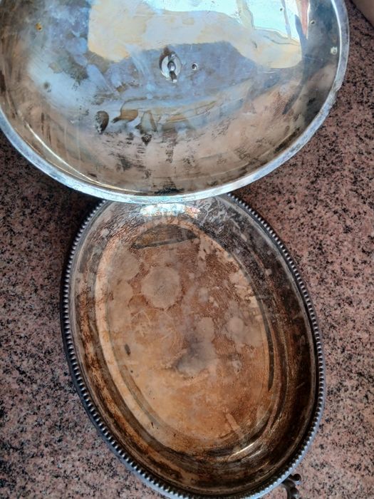 ..Посрібленна. Ручна вибивка. Посрібленна