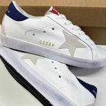 (БЕЗ ПЕРЕДОПЛАТИ)Golden Goose White Blue GGDB голден гус білі сині