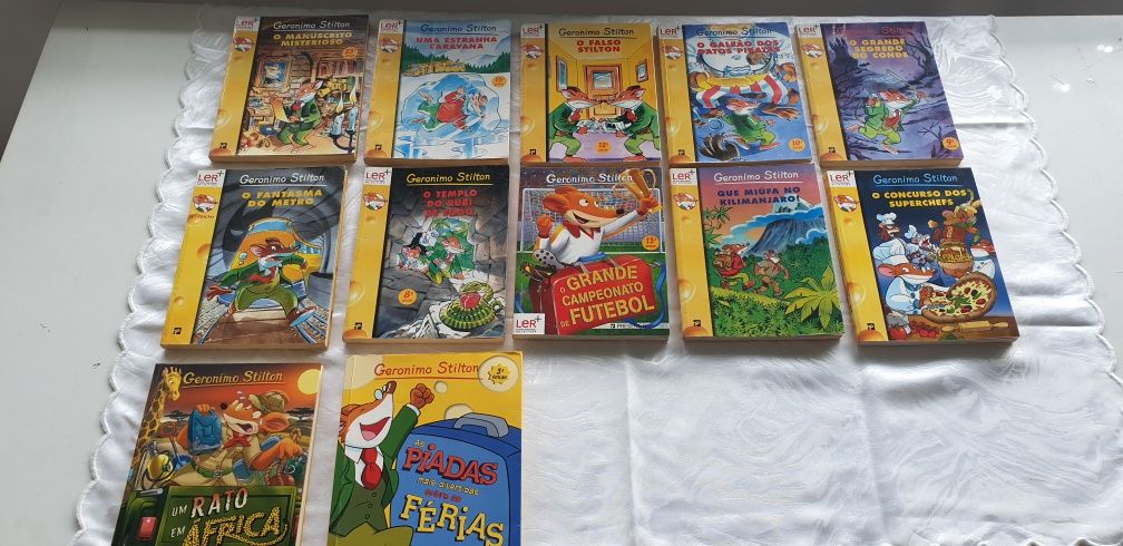 Livros Geronimo Stilton