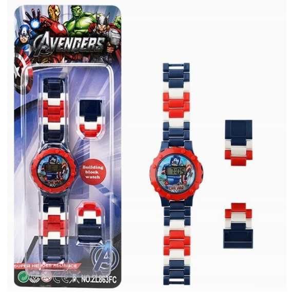 AVENGERS Zegarek Elektroniczny Dla Dzieci Zabawka Prezent Spiderman