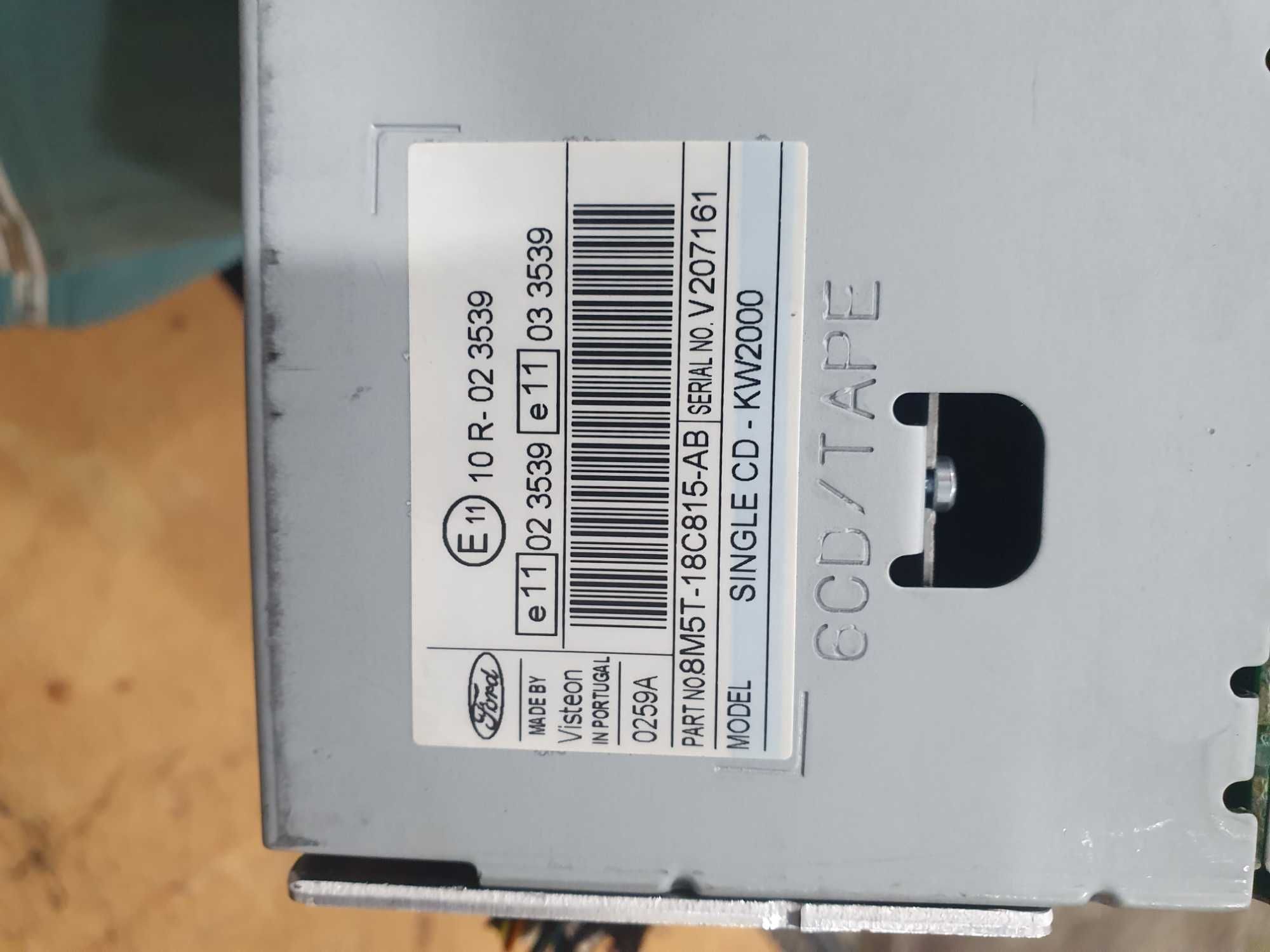 Radio 2-din oryginalne Ford Focus mk2 lift sprawne