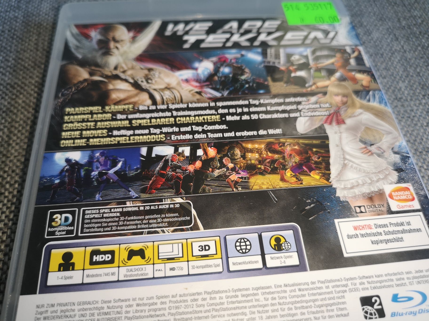 Tekken TAG Tornament 2 PS3 gra (możliwość wymiany) sklep Ursus