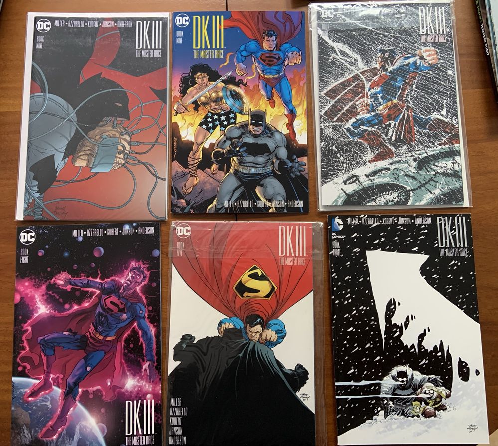 Comics batman, spiderman, hulk, x-men, civil war, secret empire, vador