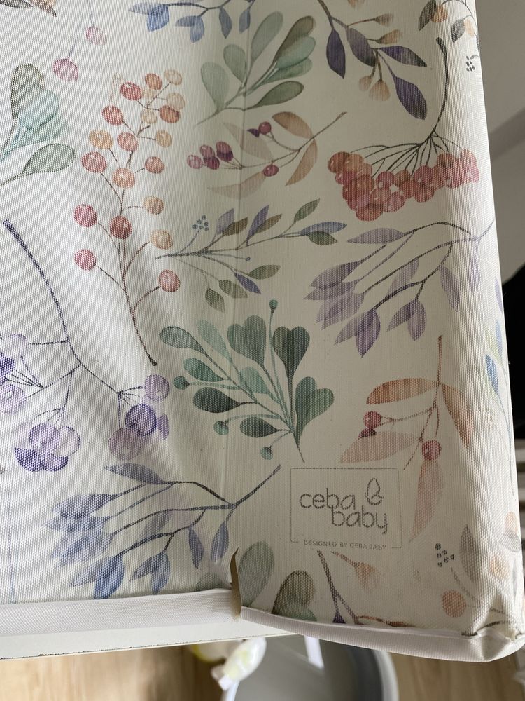 Łóżeczko dziecięce z przewijakiem IKEA STUVA białe 86x126x67